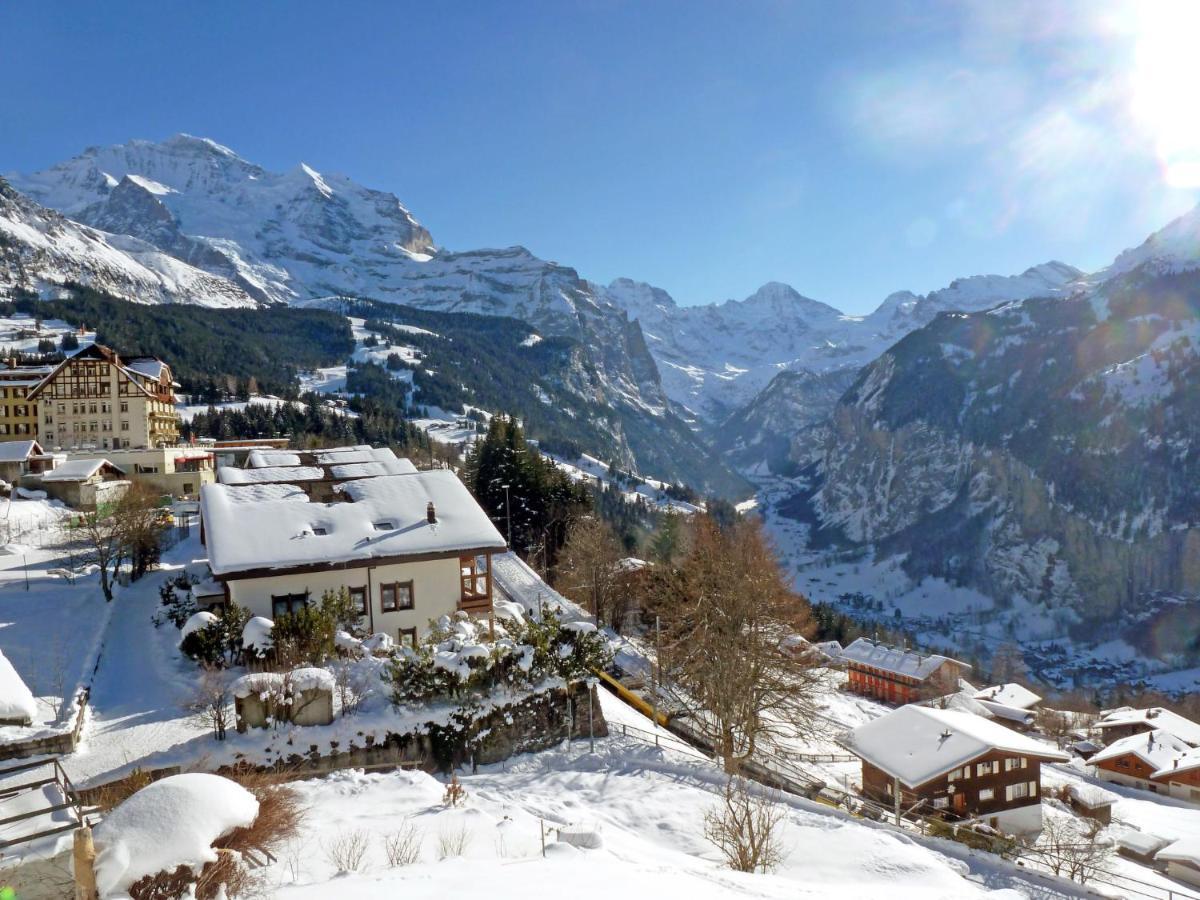 Apartment Mittaghorn-3 By Interhome Wengen Exterior foto